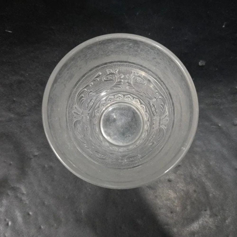 Duncan & Miller Sandwich Clear Tumbler, Vintage Flat Iced Tea Glass, Replacement